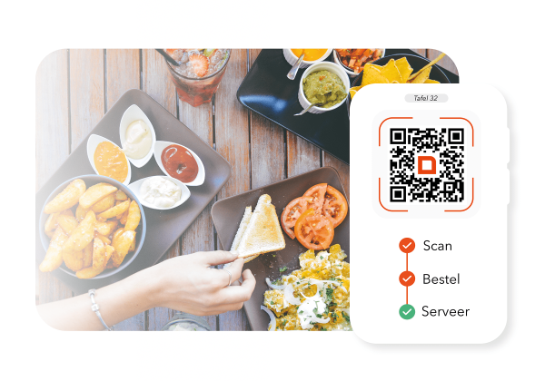 MplusKASSA | QR bestel app